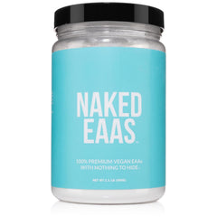 NAKED EAAs powder dispense for quick pre-workout mix.