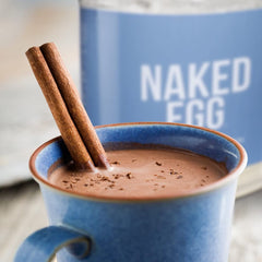 NAKED egg white protein powder baking-use dish demonstrates versatile paleo-friendly use