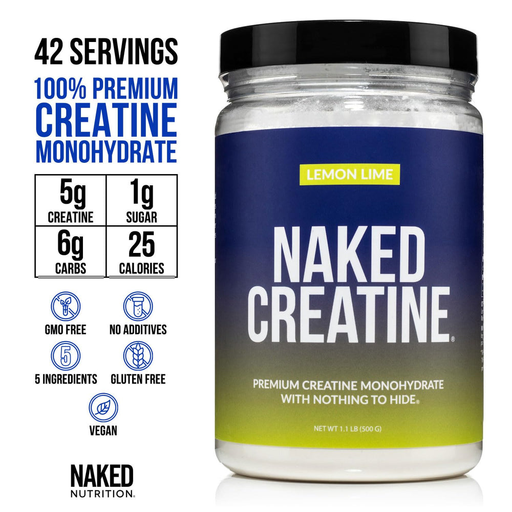 NAKED fast-dissolving creatine in water