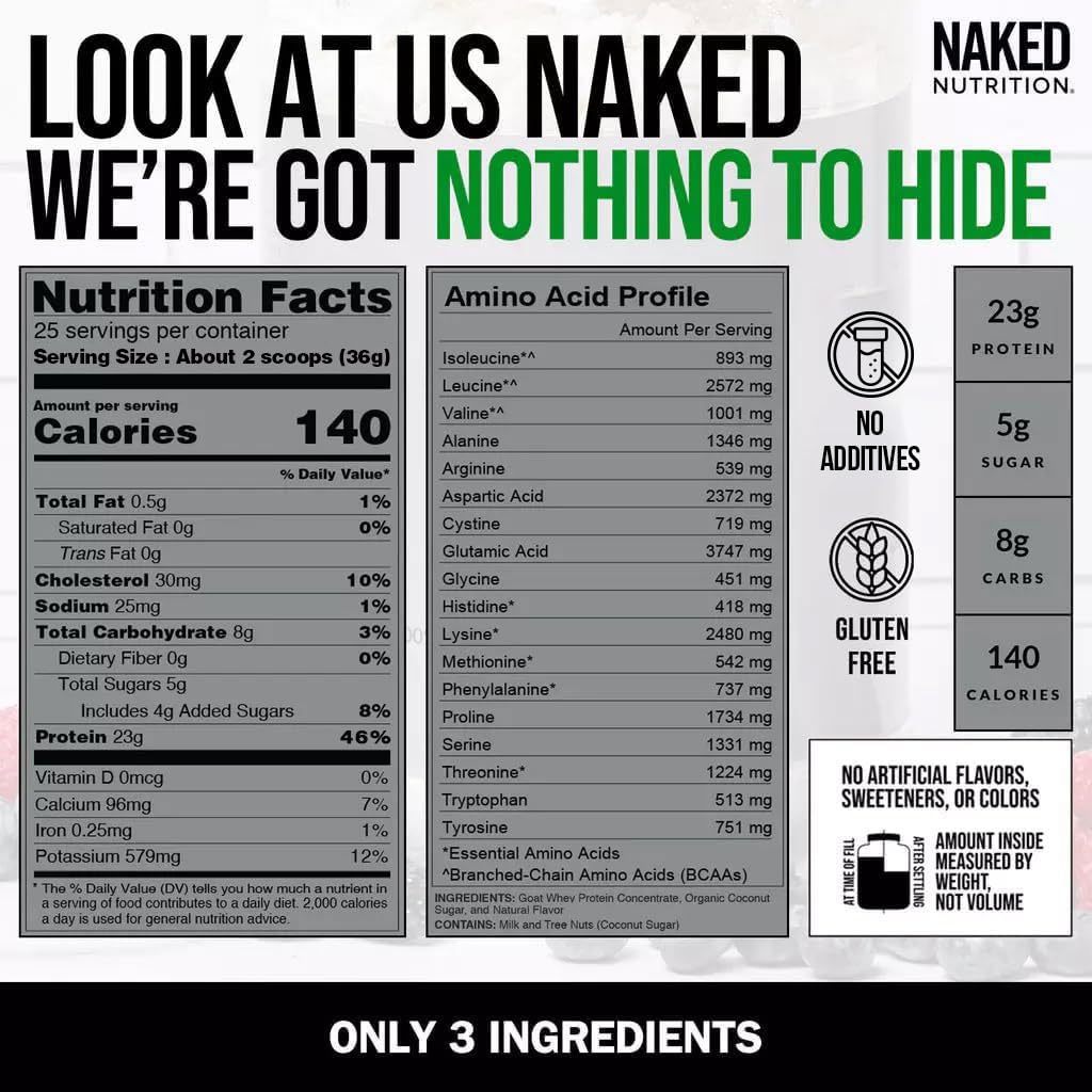 NAKED pasture-fed dairy farm image emphasizes ethical sourcing for clean protein.