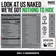 NAKED pasture-fed dairy farm image emphasizes ethical sourcing for clean protein.