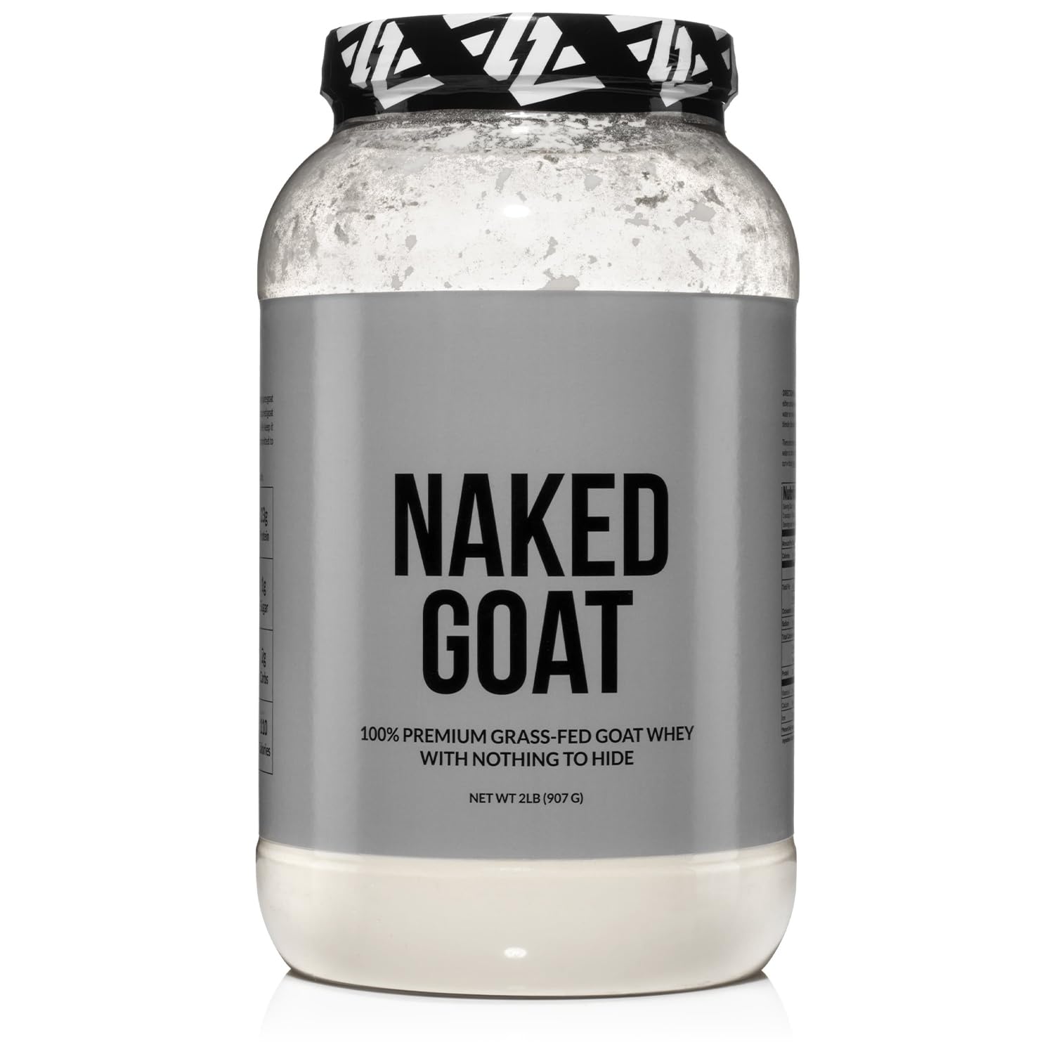 NAKED Goat whey protein bag front with single-ingredient formula