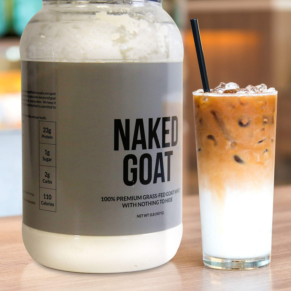 NAKED Goat whey protein from Wisconsin dairy farms