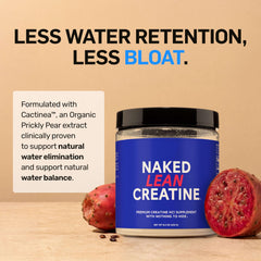 NAKED Lean Creatine HCl Powder scoop included for precise servings.