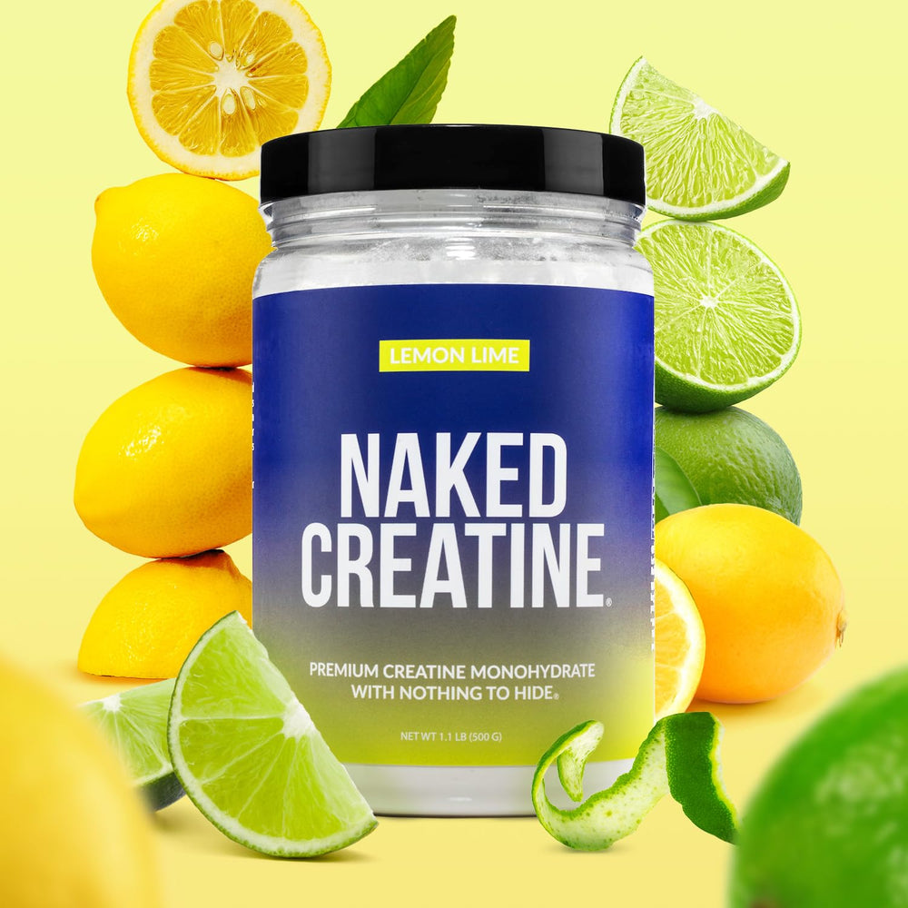NAKED five-ingredient formula delivers real lemon lime taste