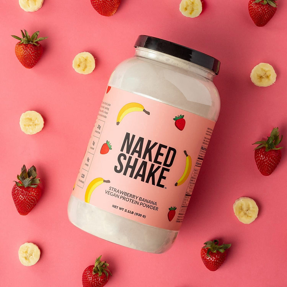 NAKED Shake gluten-free and soy-free packaging highlights allergy-friendly option.