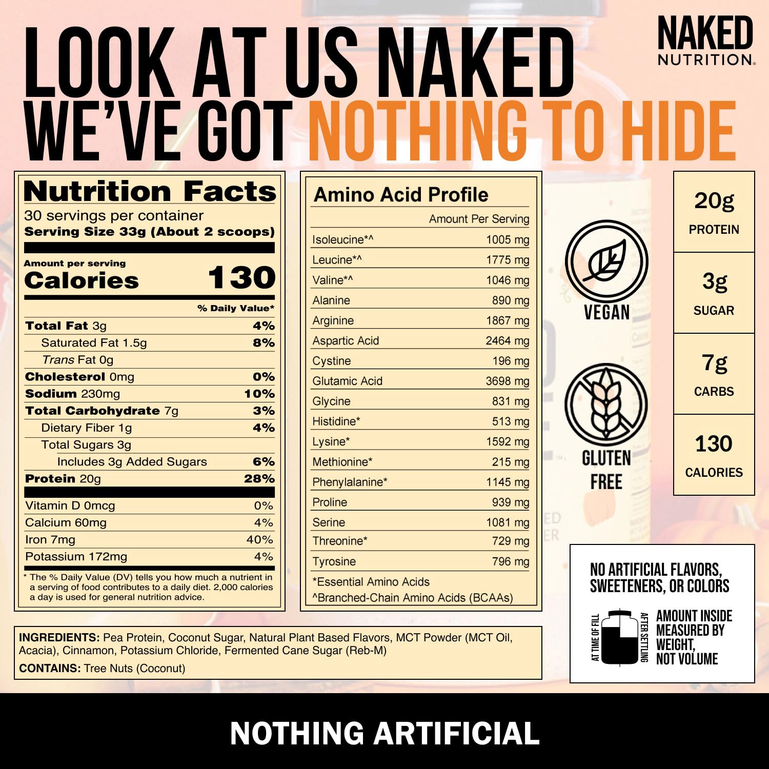 NAKED Shake MCT oil drops add satiation and energy.