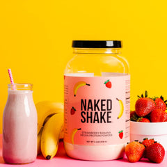 NAKED Shake on-the-go bottle ready for quick training-day shakes.