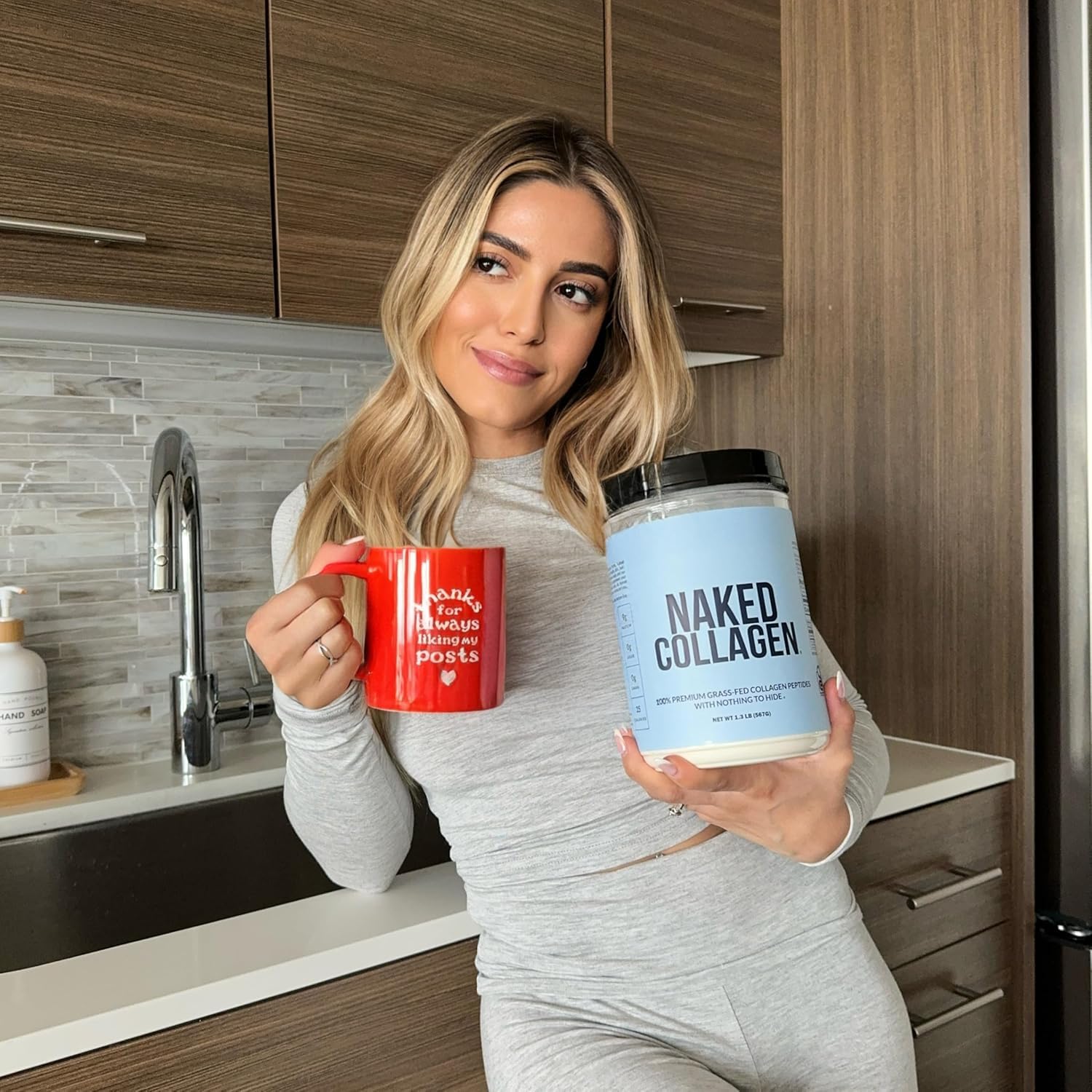 NAKED Vanilla Collagen Advanced gluten-free non-GMO formula as a clean protein base
