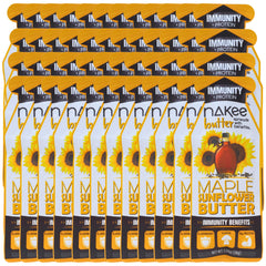 Nakee Butter Immunity Maple Sunflower Jar, creamy protein-rich spread for active days.