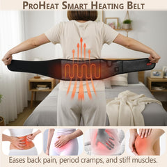 NAMATETSU heating pad shows three heat settings for customizable comfort.
