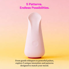 Hello Nancy Uno quiet operation enables discreet, on-the-go wellness.