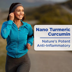 Nanoceutical Solutions Nano Turmeric Curcumin liquid poured for rapid oral absorption