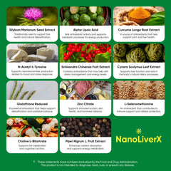 NANOREVIVE NanoLiverX liquid pour illustrating quick, flexible dosing.
