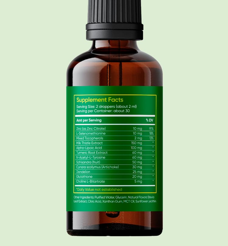 NANOREVIVE NanoLiverX packaging on shelf emphasizing natural, additive-free formulation.