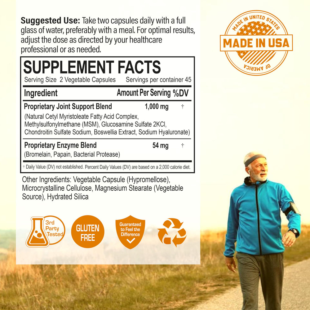 NANOWELL CMO ingredients panel highlights premium formula.