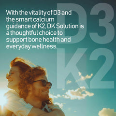 NANOWELL DK Solution packaging box highlighting everyday supplement routine.