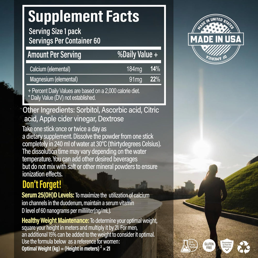 NANOWELL Dr. G calcium magnesium ionized minerals for simple daily mineral intake.