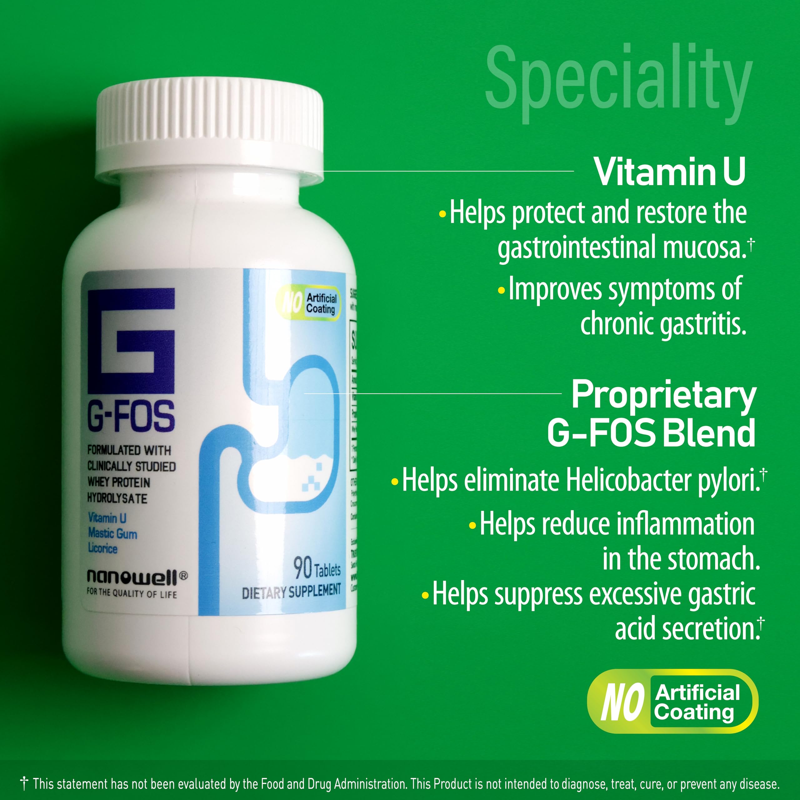 NANOWELL prebiotic fiber blend image showcasing natural gut microbiome nourishment