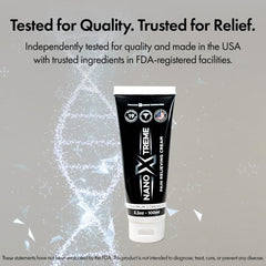 Nanoxtreme everyday use on back or shoulder to soothe sore areas.