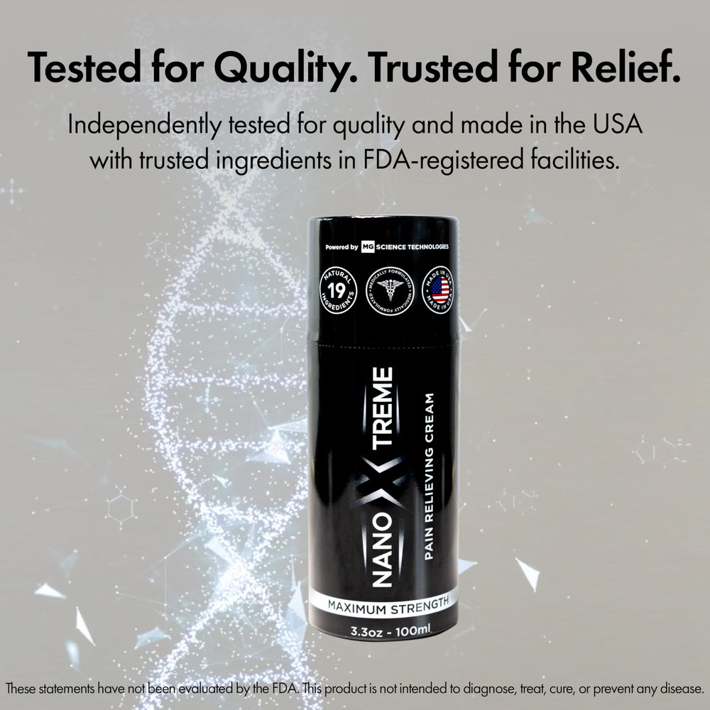 Nanoxtreme independently tested formula for safety and reliability.