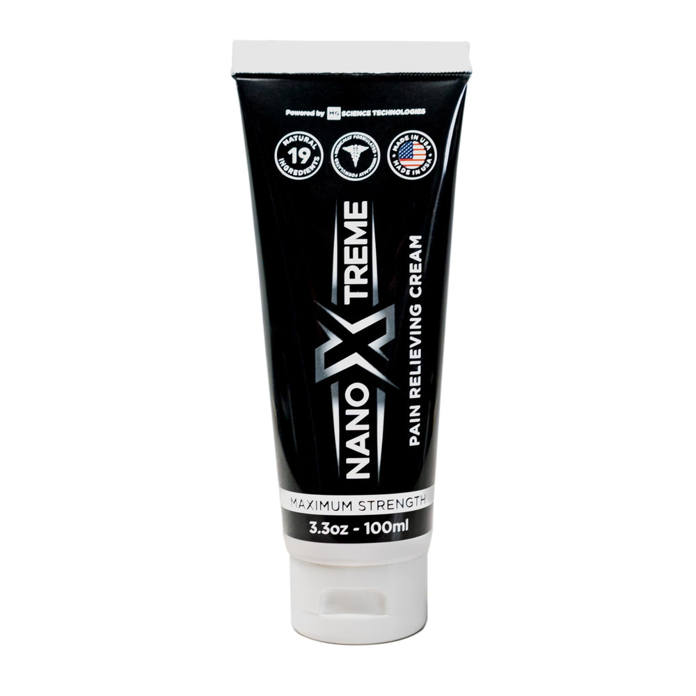 Nanoxtreme Pain Relief Cream front tube for quick everyday comfort.