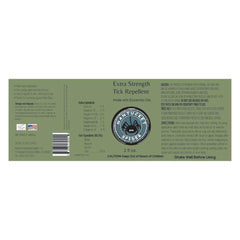 Nantucket Spider Tick Repellent Spray essential oil formula for outdoor protection.