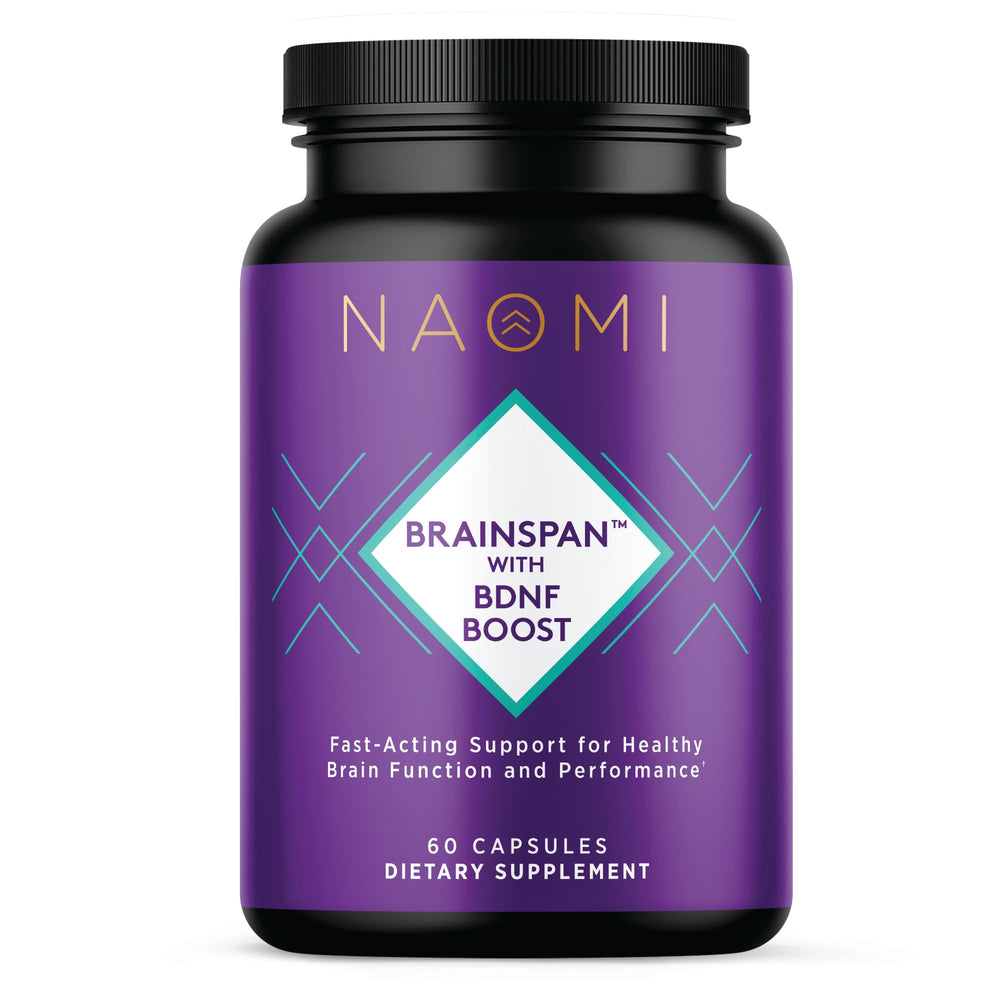 NAOMI BrainSpan bottle pour for daily cognitive support