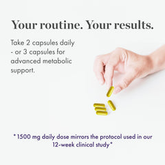 Graphic emphasizing 97% Berberine HCl purity for NAOMI product