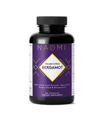 NAOMI Italian Citrus Bergamot bottle front for daily wellness routine