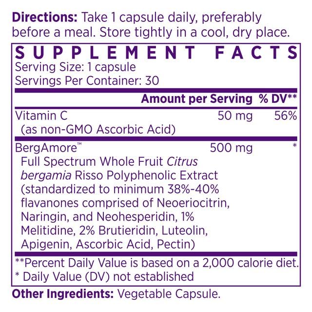 NAOMI Italian Citrus Bergamot fruit image highlighting natural extract