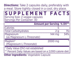 NAOMI Magtein capsules being dispensed for daily cognitive support.