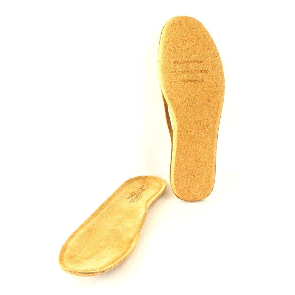 NAOT Executive Footbed under soft suede offers durable arch support for everyday wear