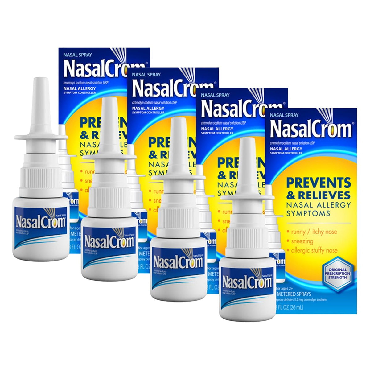 NasalCrom 200-sprays bottle supports potential symptom prevention