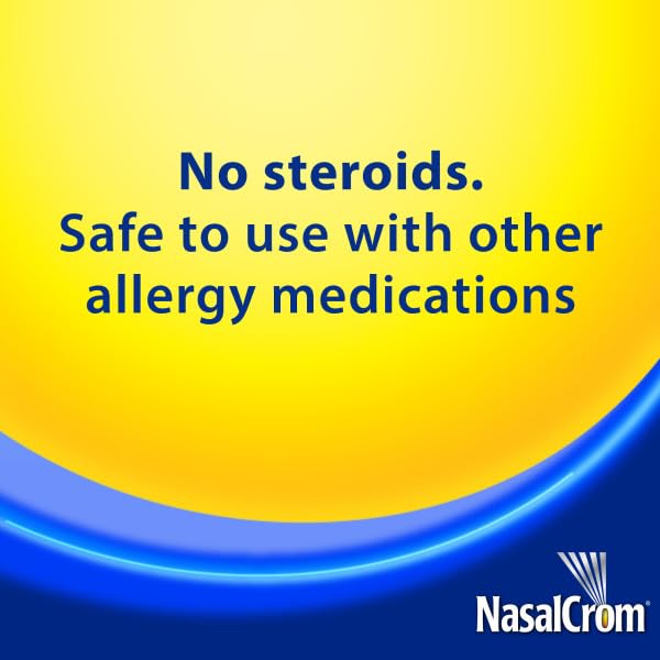 NasalCrom four-pack carton offers convenient allergy management at home