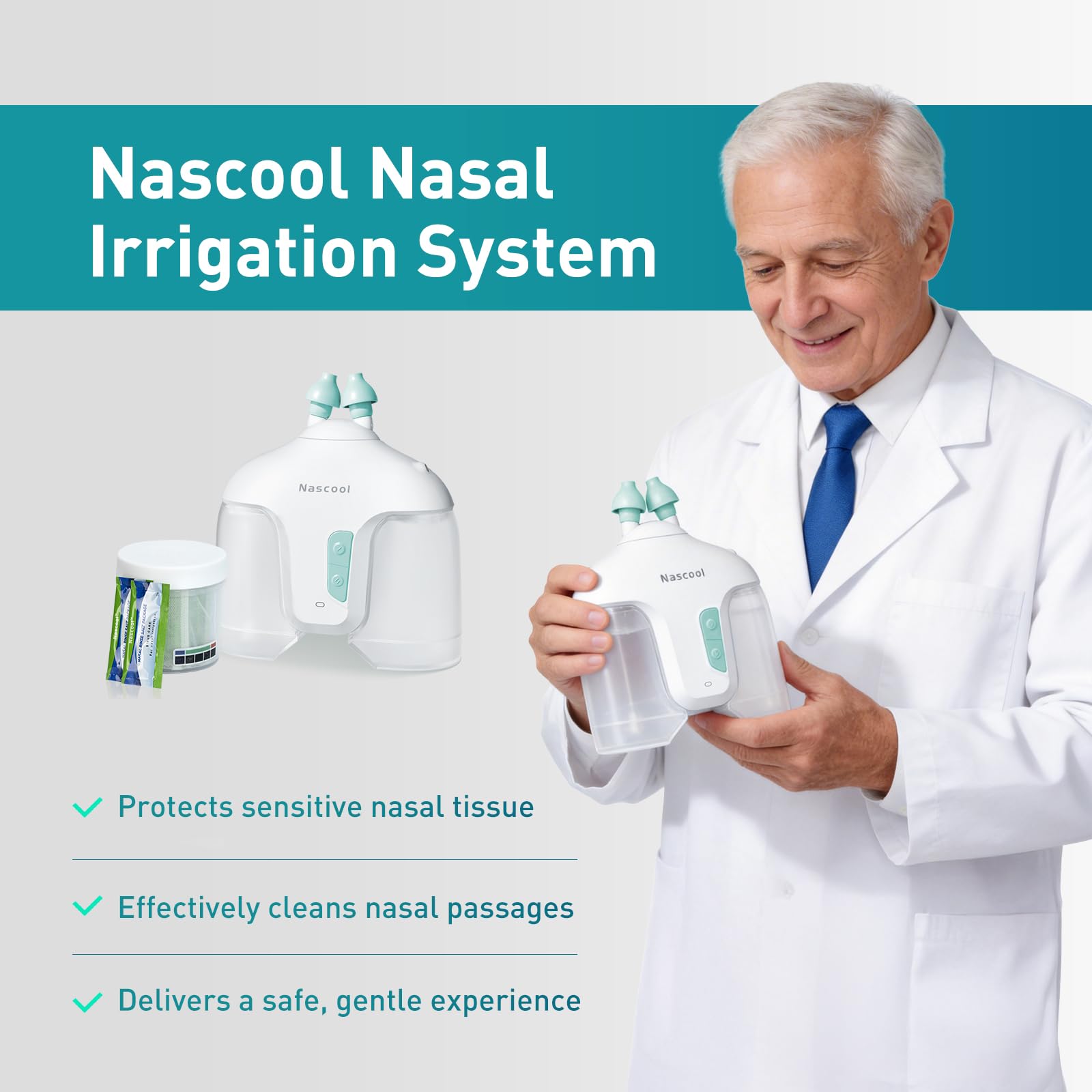 Nascool FSA/HSA eligibility label for flexible payment options.