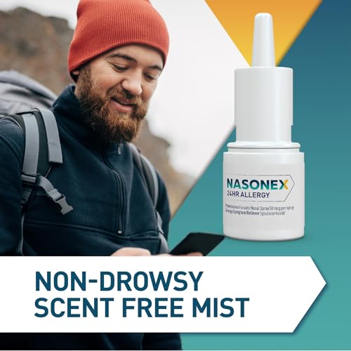 Nasonex 24HR storage and shelf labeling for safe keeping.