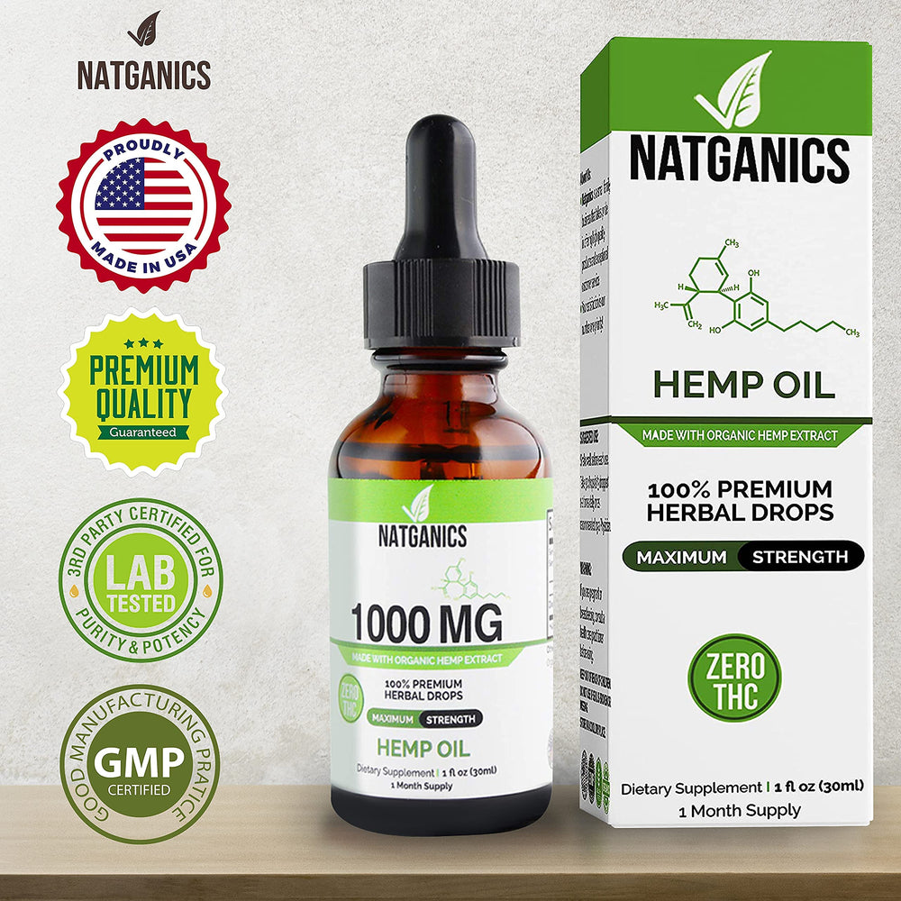 Natganics USA-made production reflects robust quality standards.