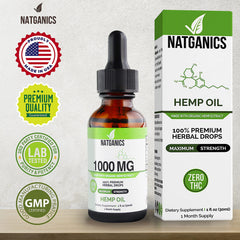 Natganics USA-made production reflects robust quality standards.