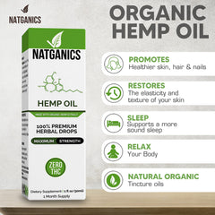 Natganics omega fatty acids provide balanced daily nutritional support.