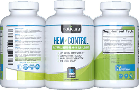 Naticura Hem-Control capsules for convenient, everyday use