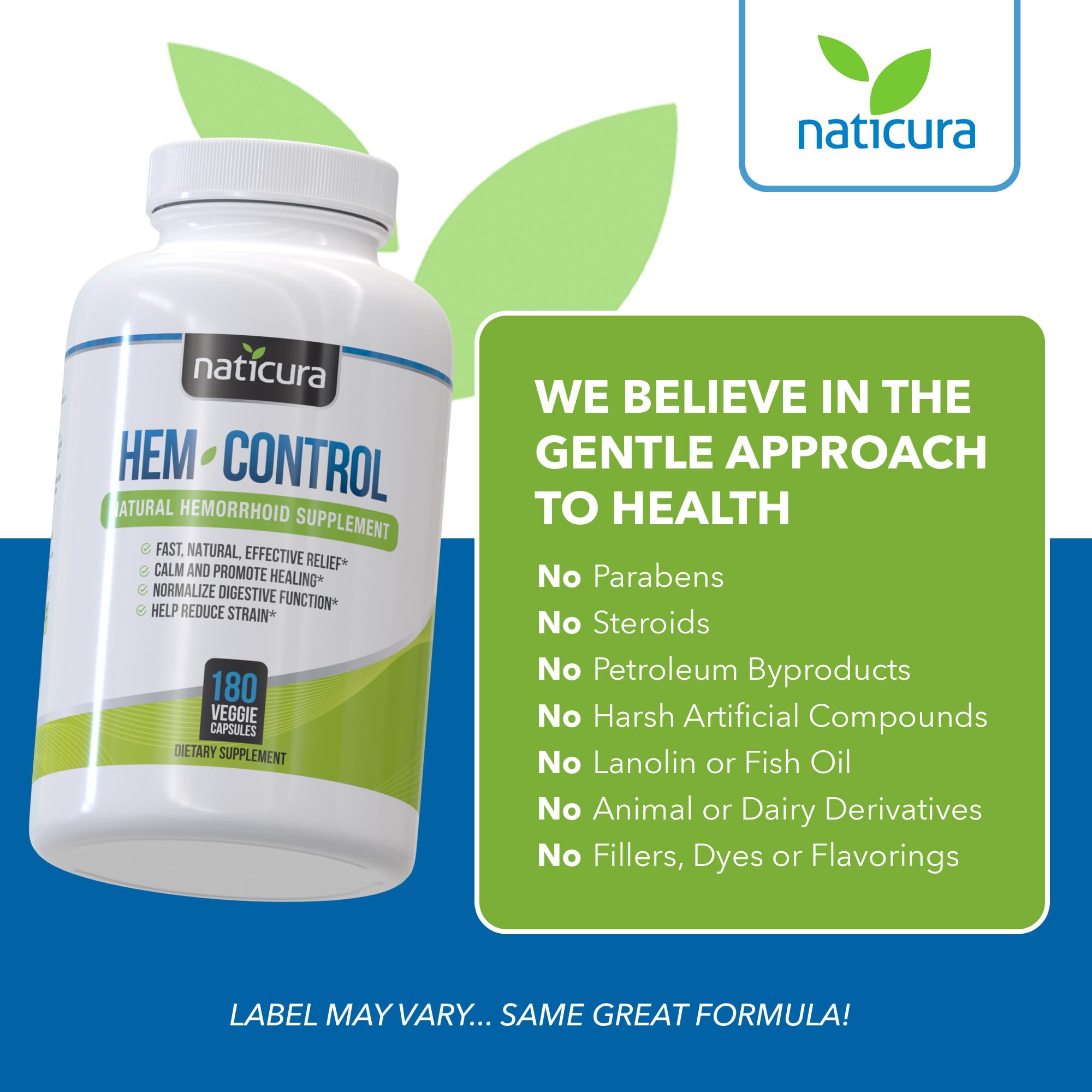Naticura Hem-Control compatible with cushions and supportive care