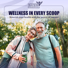 Nation Health MD Greens probiotic blend image—gut-friendly greens with added probiotics for balance.