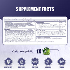 Nation Health MD Greens serving spoon—easy, consistent daily servings for busy mornings.