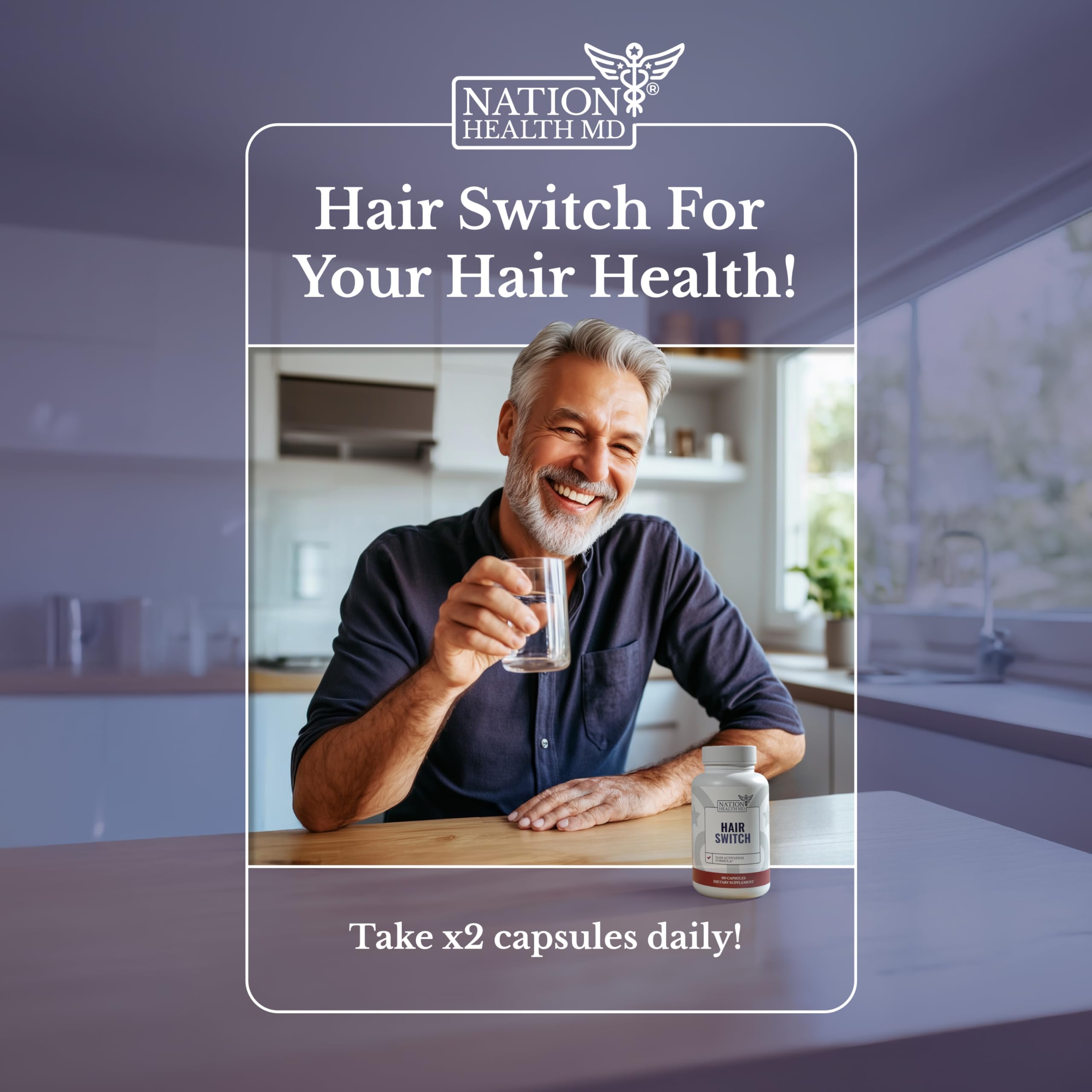 Nation Health MD Hair Switch designed for men and women.
