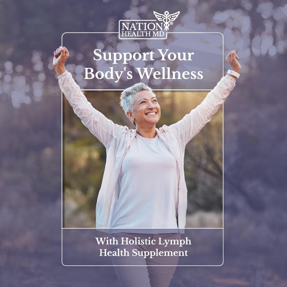 NATION HEALTH MD Lymph MD seaweed fucoxanthin component highlight
