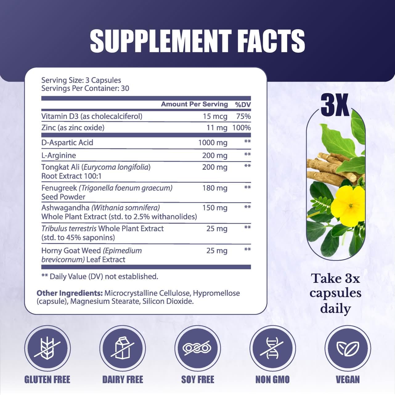 Nation Health MD T-Forge capsules arranged in a row for daily ritual.