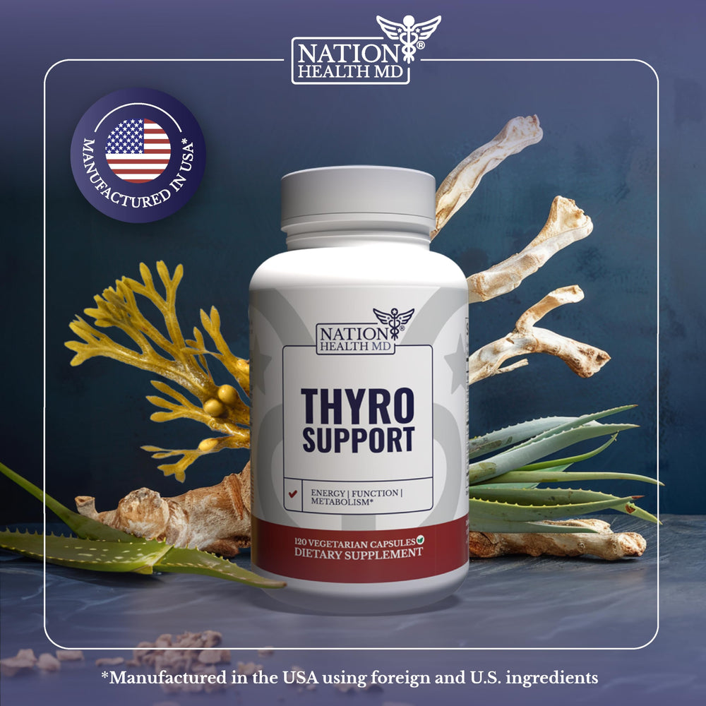 Nation Health MD Thyro Support ashwagandha component in blend.