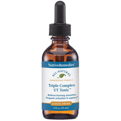 Native Remedies UTI-Clear bottle highlighted, suggesting herbal balance for ongoing urinary health.