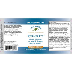 EyeClear Pro consumer safety seals and usage tips for informed use.